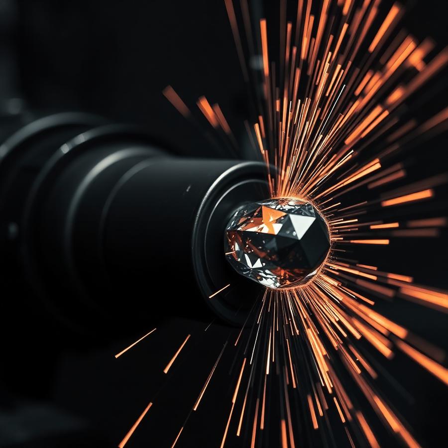 Polishing wheel sparks